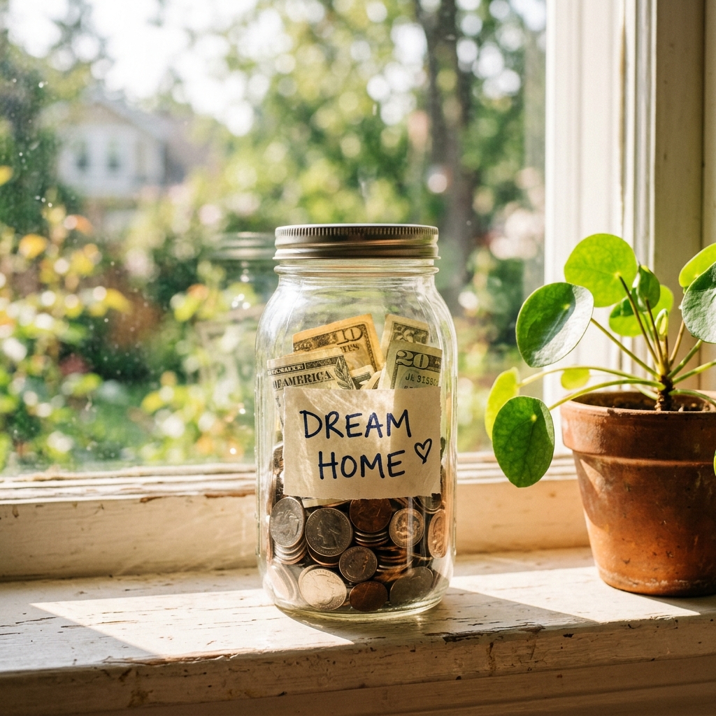 Savings jar foundation